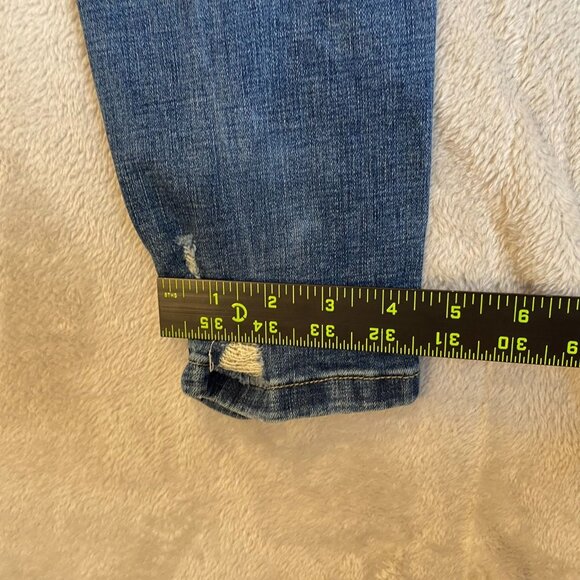 KanCan Womens Jeans Size 27 Distressed Skinny Blue Denim Cotton/Spandex - Picture 5 of 16